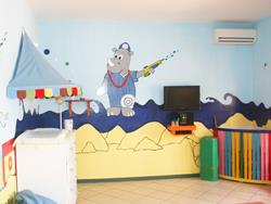 AHG Marine Club Beach Resort - Boa Vista, Cape Verdes. Kids Club room.